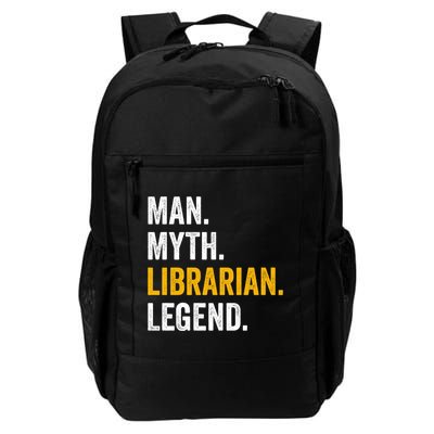 Myth Librarian Legend Library Funny Librarian Gift Backpack