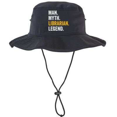 Myth Librarian Legend Library Funny Librarian Gift Bucket Hat