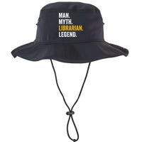 Myth Librarian Legend Library Funny Librarian Gift Bucket Hat