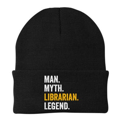 Myth Librarian Legend Library Funny Librarian Gift Beanie