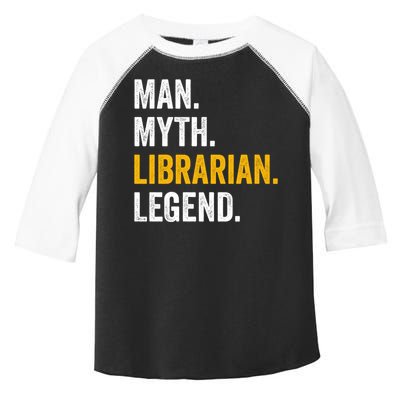 Myth Librarian Legend Library Funny Librarian Gift Toddler Fine Jersey T-Shirt