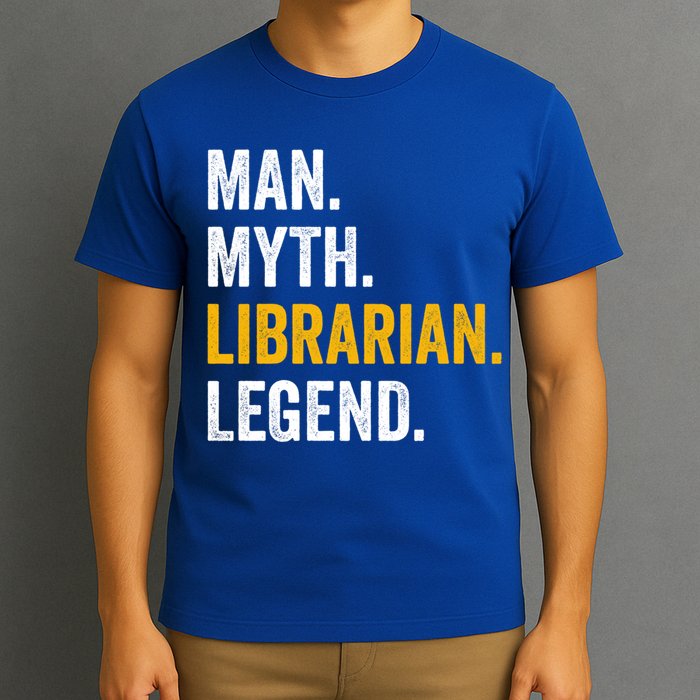 Myth Librarian Legend Library Funny Librarian Gift T-Shirt