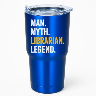 Myth Librarian Legend Library Funny Librarian Gift Tumbler