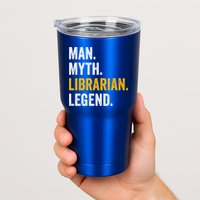 Myth Librarian Legend Library Funny Librarian Gift Tumbler