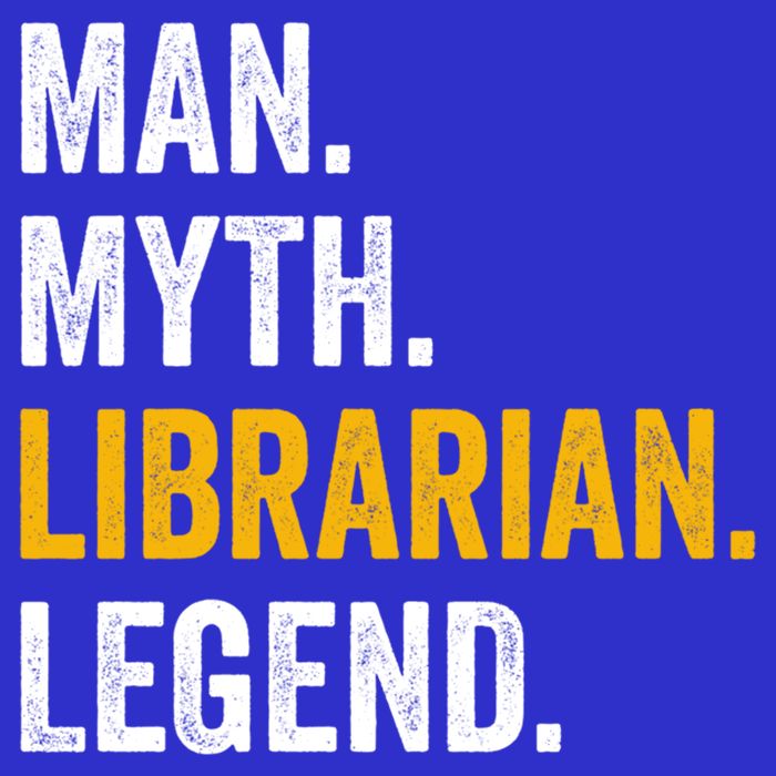 Myth Librarian Legend Library Funny Librarian Gift Magnet