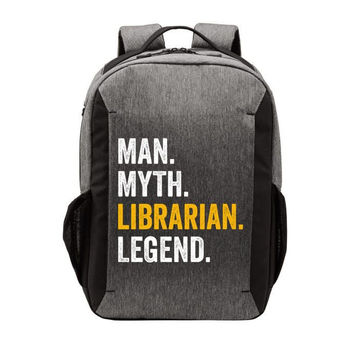 Myth Librarian Legend Library Funny Librarian Gift Vector Backpack