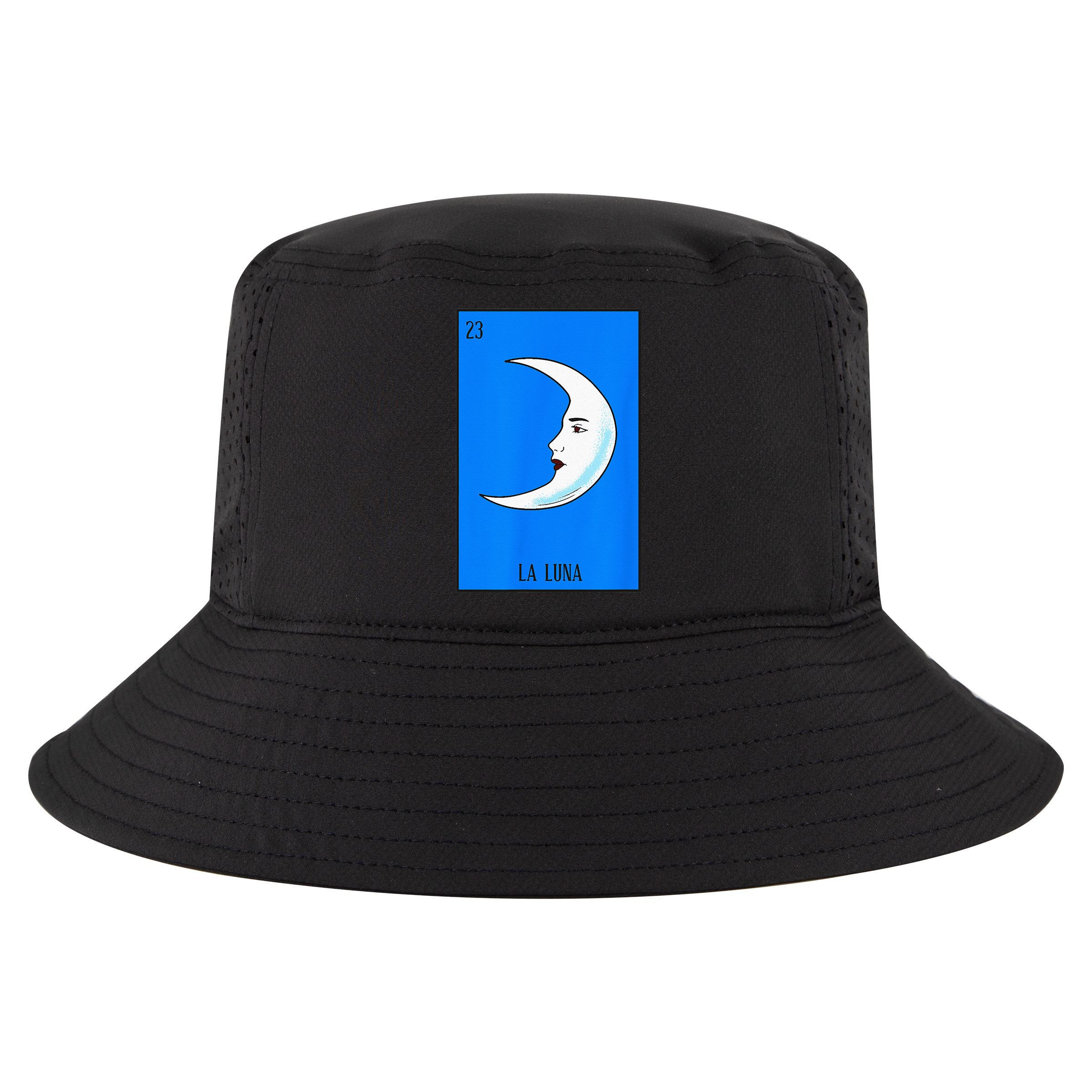 Mexican Lottery La Luna The Moon Game Of Mexico Cool Comfort Performance Bucket Hat