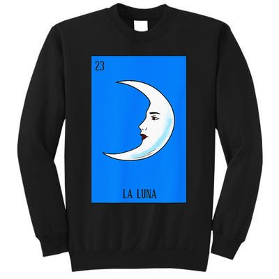 Mexican Lottery La Luna The Moon Game Of Mexico Sweatshirt