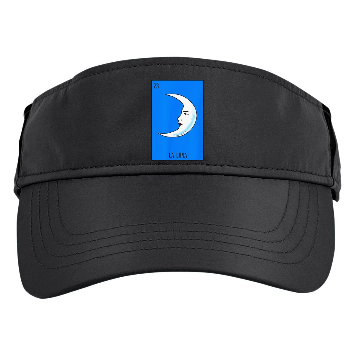 Mexican Lottery La Luna The Moon Game Of Mexico Adult Drive Performance Visor