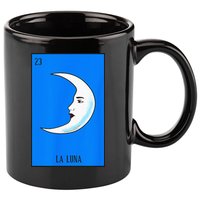Mexican Lottery La Luna The Moon Game Of Mexico 11oz C Handle Ceramic Mug