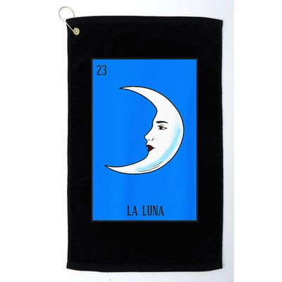 Mexican Lottery La Luna The Moon Game Of Mexico Golf Towel