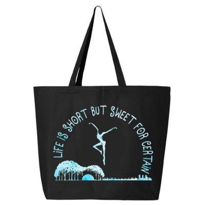 Music Lover Life Is Short But Sweet For Certain Guitar 25L Jumbo Tote