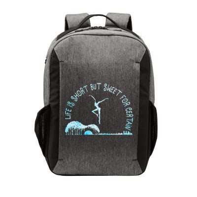 Music Lover Life Is Short But Sweet For Certain Guitar Vector Backpack