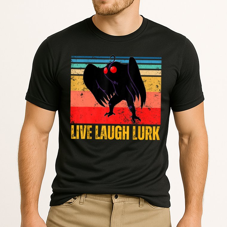 Mothman Live Laugh Lurk Performance Shirt