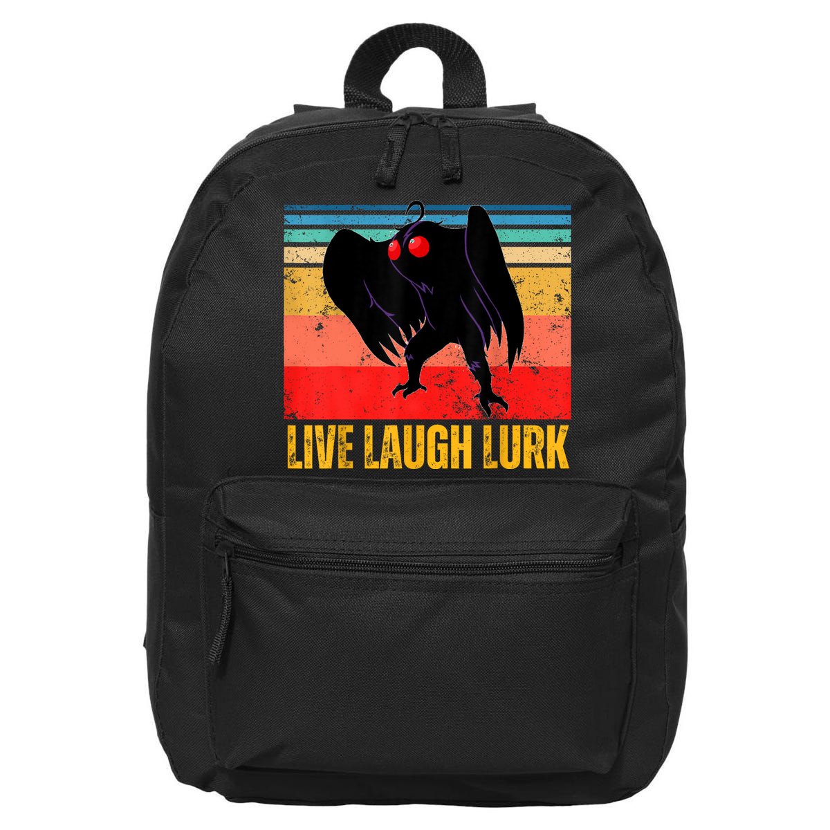 Mothman Live Laugh Lurk 16 in Basic Backpack