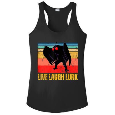 Mothman Live Laugh Lurk Ladies PosiCharge Competitor Racerback Tank