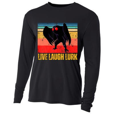 Mothman Live Laugh Lurk Cooling Performance Long Sleeve Crew