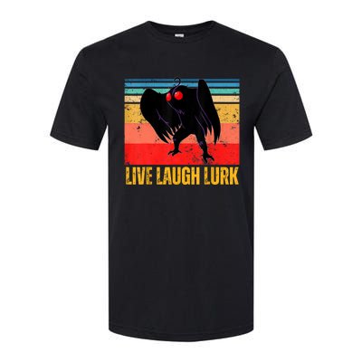 Mothman Live Laugh Lurk Softstyle® CVC T-Shirt