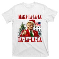 Maga La La La Donald Trump Potus 47 Ugly Christmas Sweater T-Shirt