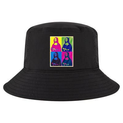 Mona Lisa Leonardo Da Vinci Pop Art Graphic Cool Comfort Performance Bucket Hat