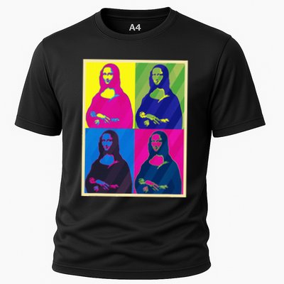 Mona Lisa Leonardo Da Vinci Pop Art Graphic Performance Shirt
