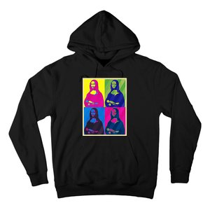 Mona Lisa Leonardo Da Vinci Pop Art Graphic Hoodie