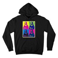 Mona Lisa Leonardo Da Vinci Pop Art Graphic Hoodie