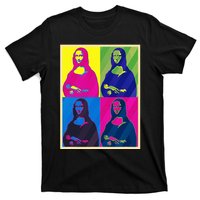 Mona Lisa Leonardo Da Vinci Pop Art Graphic T-Shirt