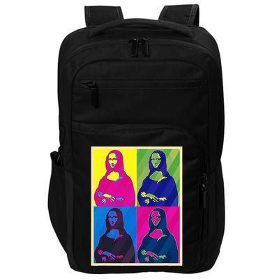Mona Lisa Leonardo Da Vinci Pop Art Graphic Impact Tech Backpack