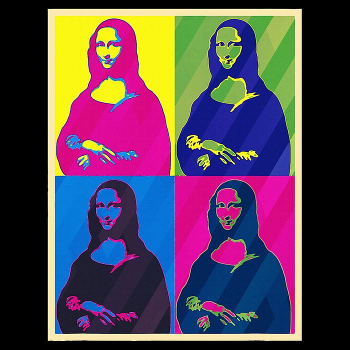Mona Lisa Leonardo Da Vinci Pop Art Graphic Impact Tech Backpack
