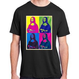 Mona Lisa Leonardo Da Vinci Pop Art Graphic Adult ChromaSoft Performance T-Shirt