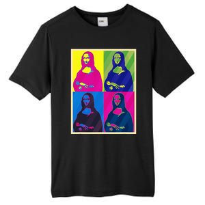 Mona Lisa Leonardo Da Vinci Pop Art Graphic Tall Fusion ChromaSoft Performance T-Shirt