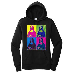 Mona Lisa Leonardo Da Vinci Pop Art Graphic Women's Pullover Hoodie