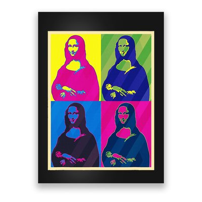 Mona Lisa Leonardo Da Vinci Pop Art Graphic Poster
