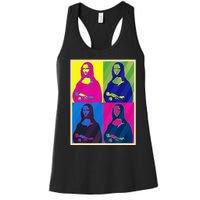 Mona Lisa Leonardo Da Vinci Pop Art Graphic Women's Racerback Tank