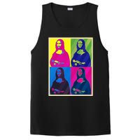 Mona Lisa Leonardo Da Vinci Pop Art Graphic PosiCharge Competitor Tank