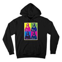 Mona Lisa Leonardo Da Vinci Pop Art Graphic Tall Hoodie