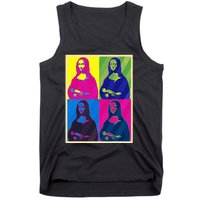 Mona Lisa Leonardo Da Vinci Pop Art Graphic Tank Top