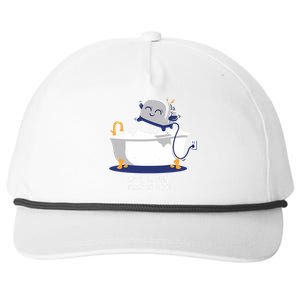 Mandatoryfunday Live Laugh Toaster Bath Snapback Five-Panel Rope Hat