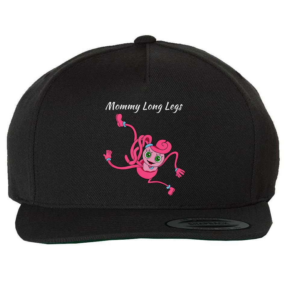 Mommy Long Legs Wool Snapback Cap