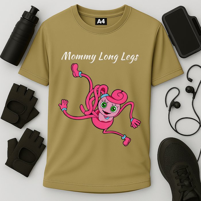 Mommy Long Legs Cooling Performance Crew T-Shirt