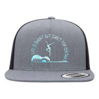 Music Lover Life Is Short But Sweet For Certain Guitar Flat Bill Trucker Hat