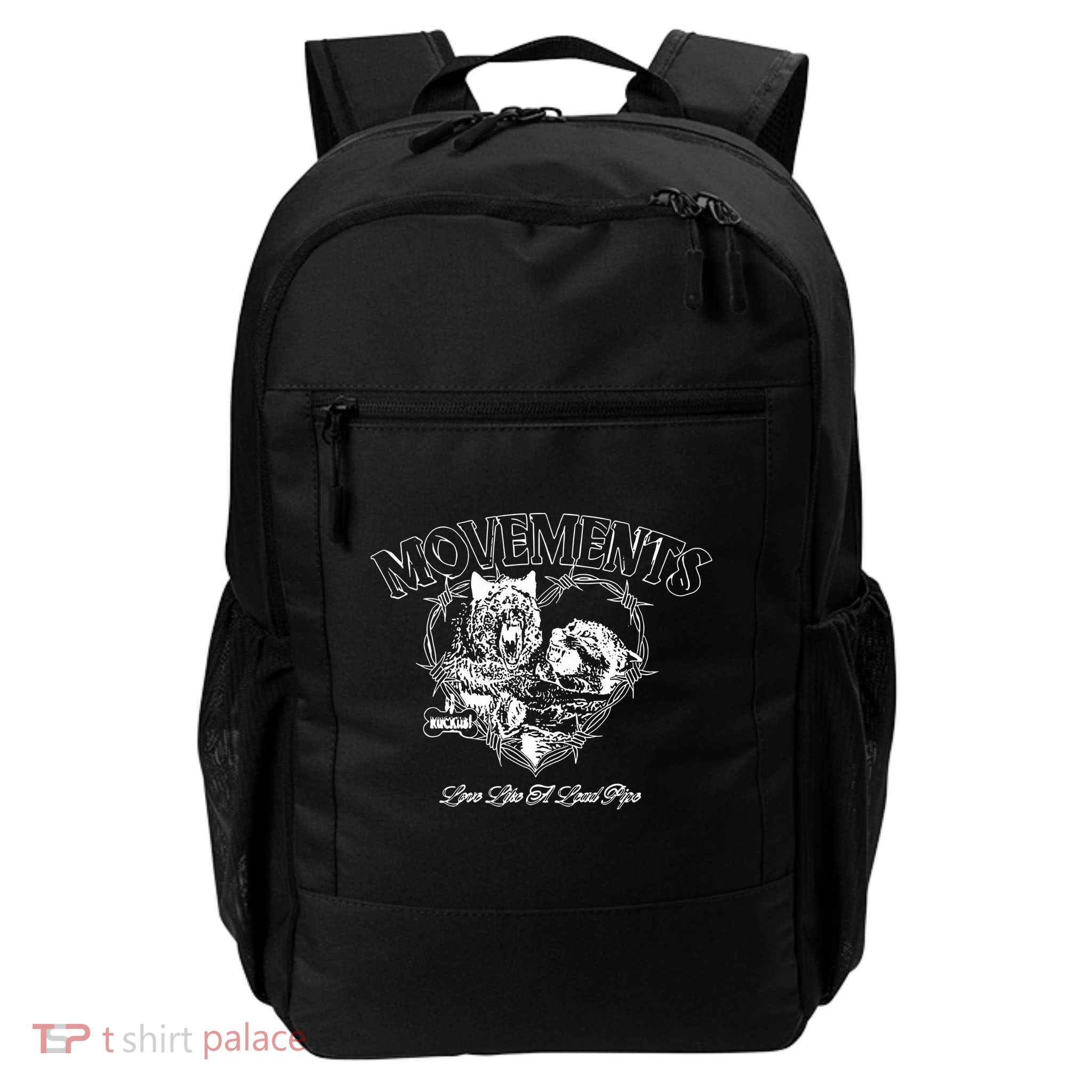 Movements Love Like A Lead Pipe Wolf Backpack