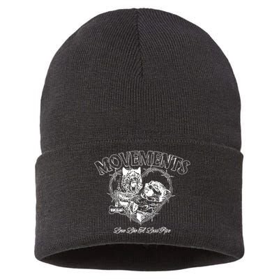 Movements Love Like A Lead Pipe Wolf Sustainable Knit Beanie