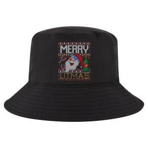 Merry Litmas Lit Santa Claus Wine Ugly Christmas Sweater Gift Cool Comfort Performance Bucket Hat