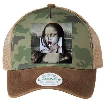 Mona Lisa Lollipop Legacy Tie Dye Trucker Hat