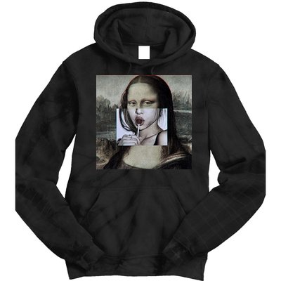 Mona Lisa Lollipop Tie Dye Hoodie