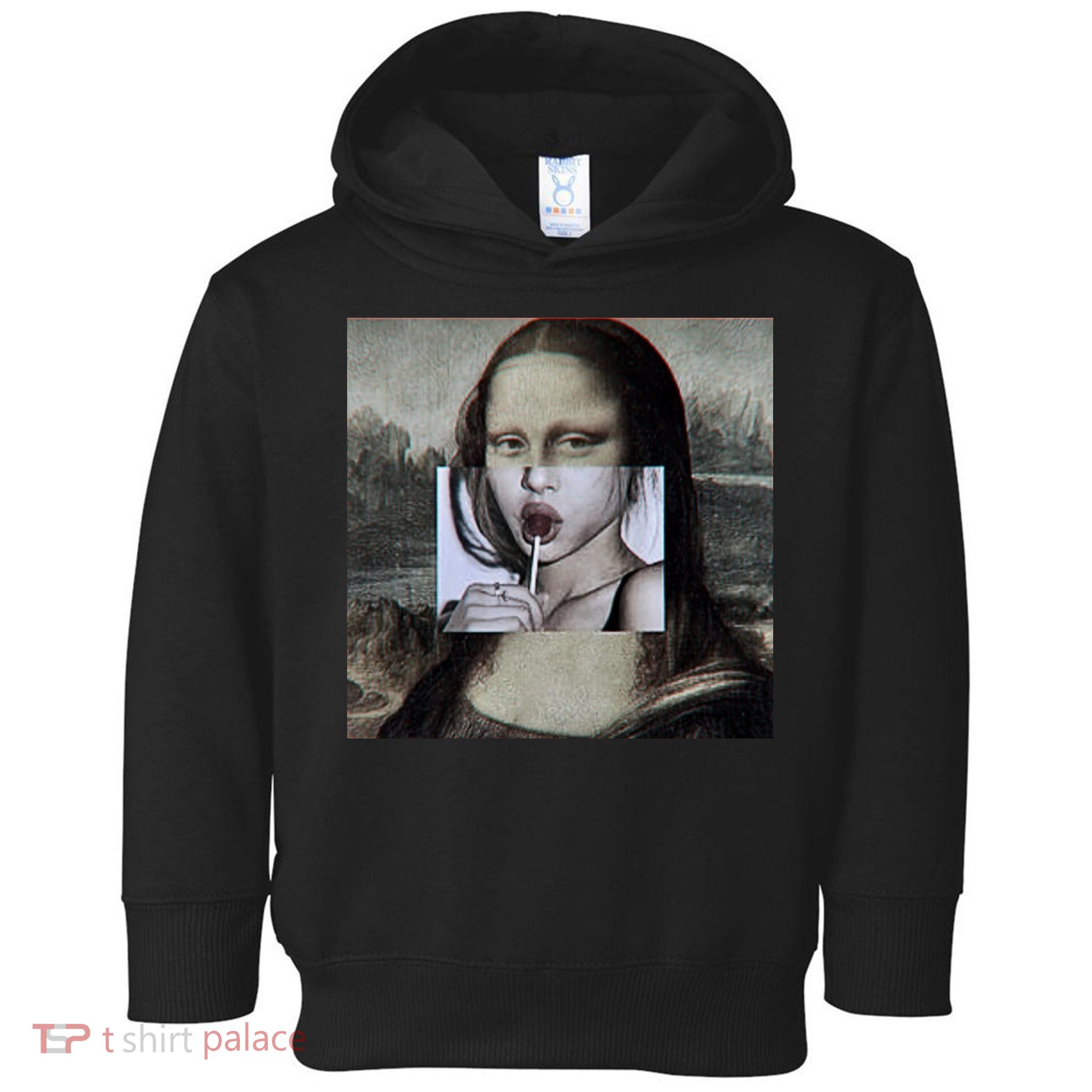 Mona Lisa Lollipop Toddler Hoodie