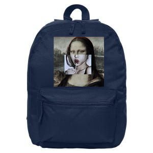 Mona Lisa Lollipop 16 in Basic Backpack