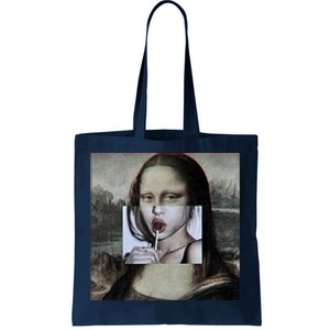 Mona Lisa Lollipop Tote Bag